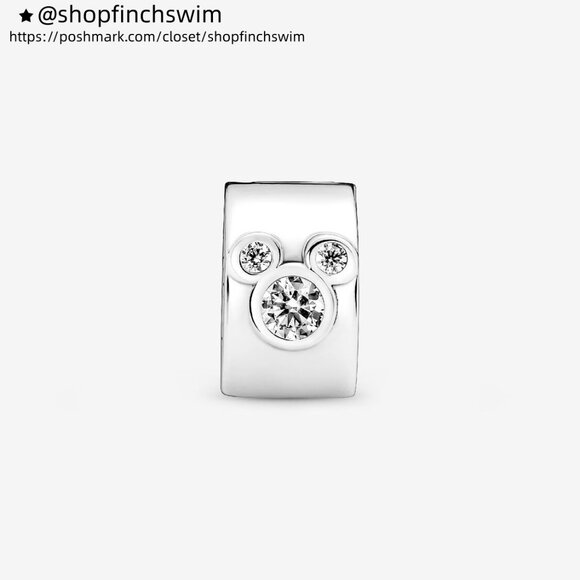 Pandora Disney Mickey Mouse & Minnie Mouse Clip Charm - Picture 2 of 4